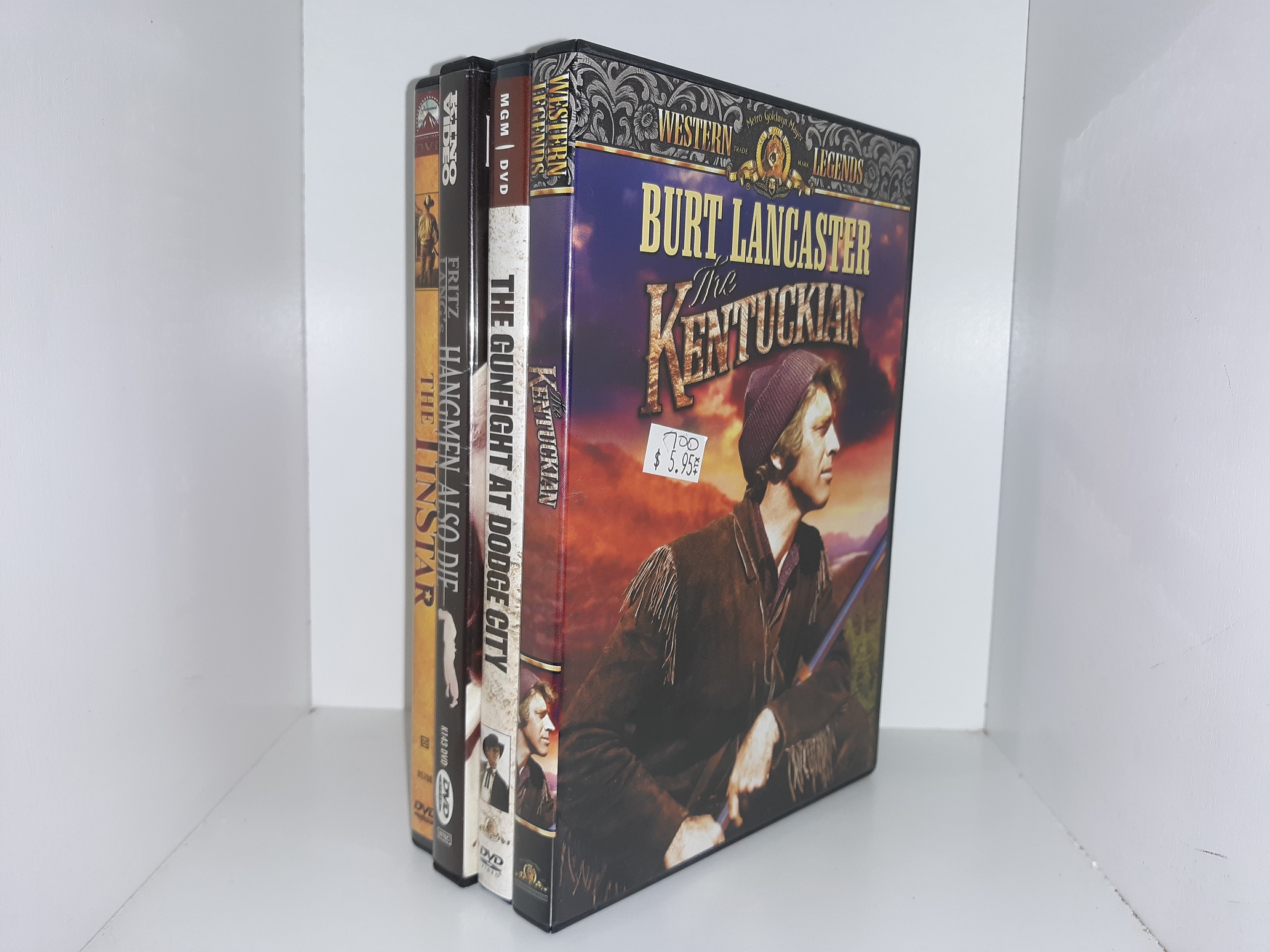 4 Western Films (See Details)