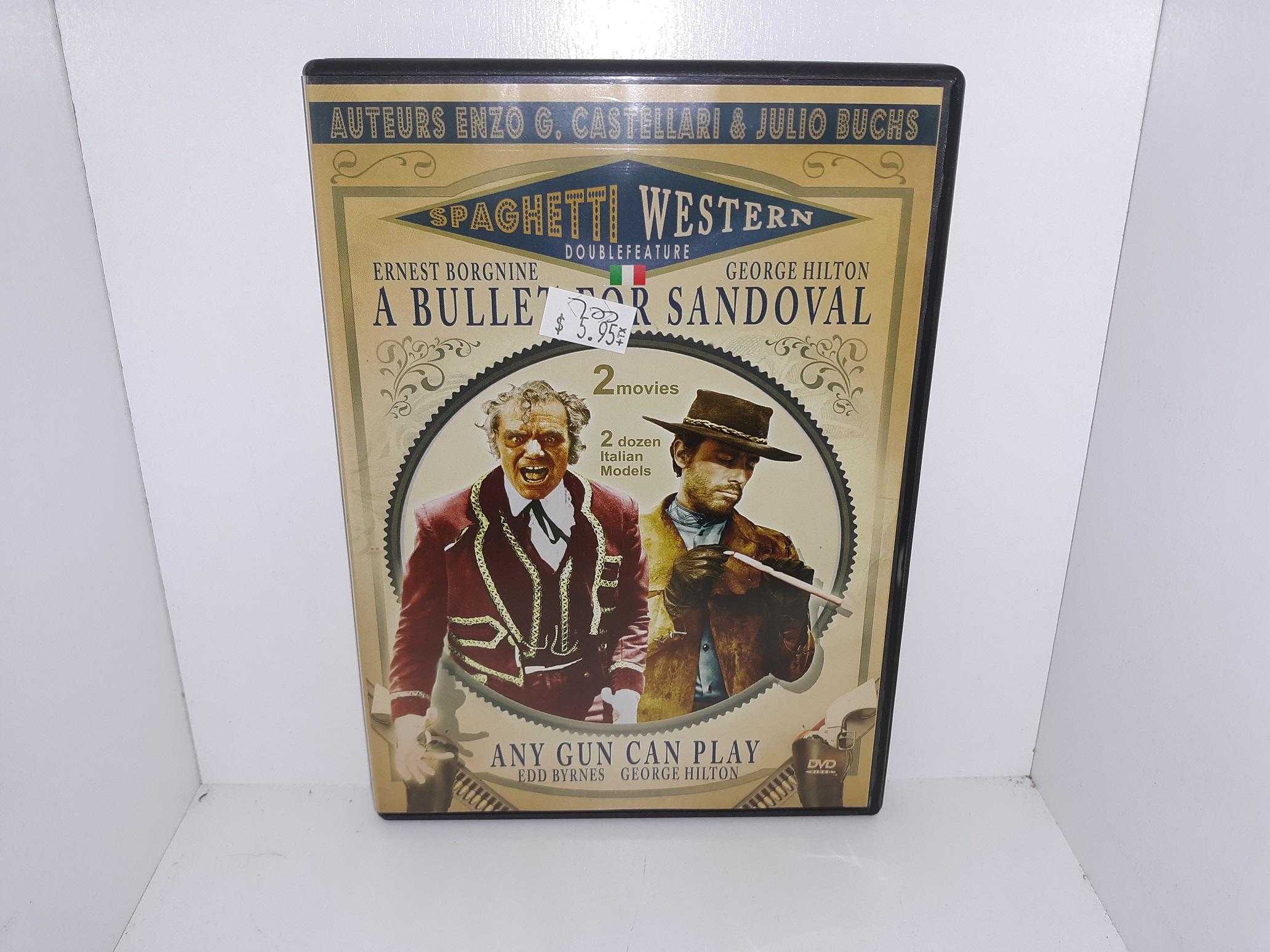 4 Western Films on DVDs (See Details)