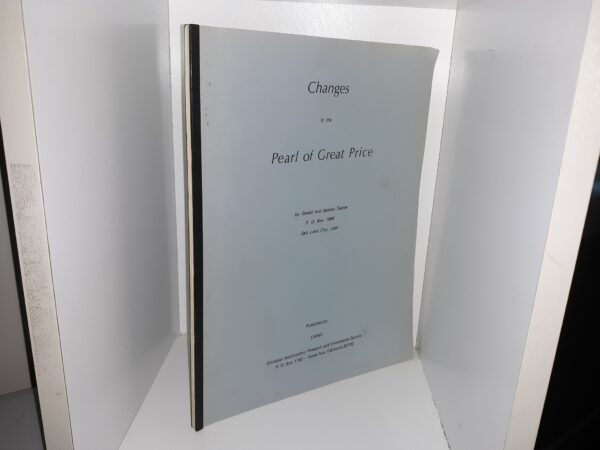 Changes in the Pearl of Great Price ~ by Gerald and Sandra Tanner
