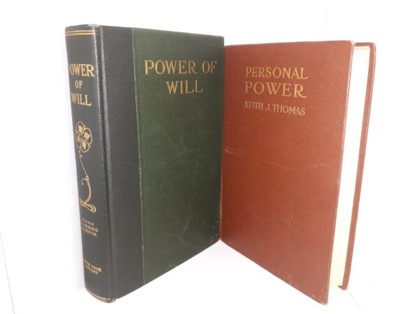 2 Self Help Books: Power of Will / Personal Power (See Details)