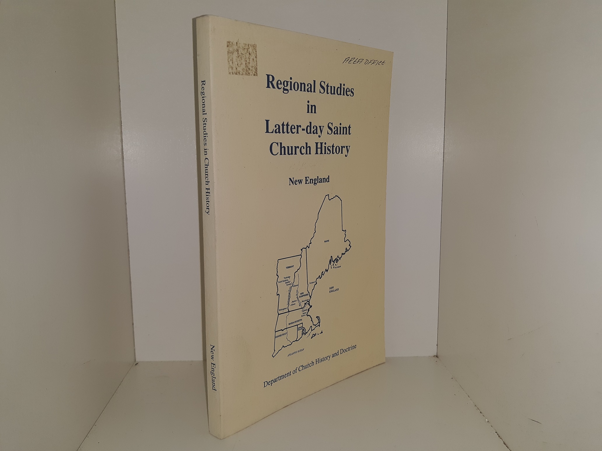 Regional Studies in Latter-day Saint Church History: New England (1988) ~ Edited by Donald Q. Cannon