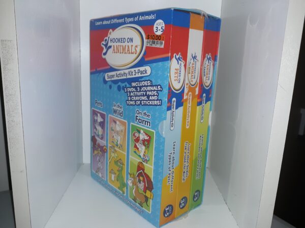 Hooked on Animals Super Activity Kit 3-Pack (Ages 3-5) (New) (2006)