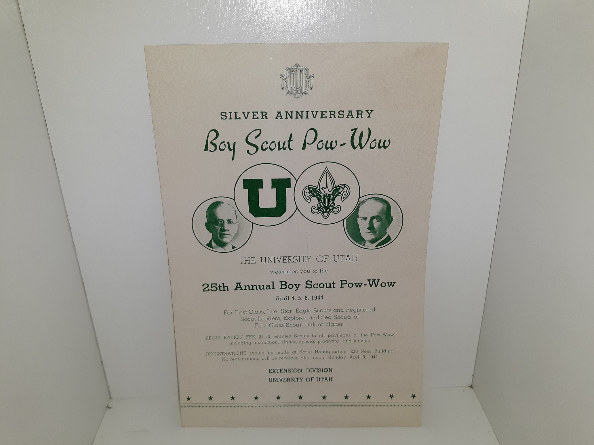 Silver Anniversary Boy Scout Pow-Wow: 25th Annual Boy Scout Pow-Wow, April 4, 5, 6, 1944 Program (Pamphlets) (1944)