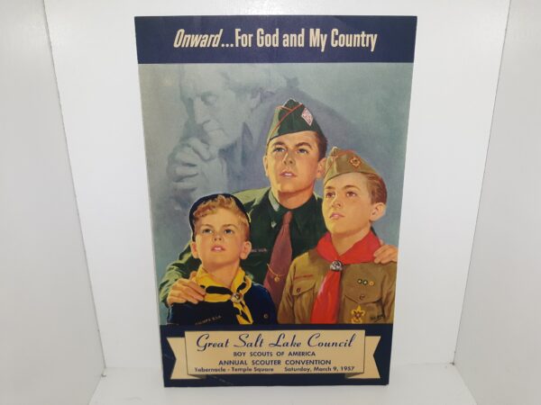 Great Salt Lake Council Boy Scouts of America Annual Scouter Convention: Saturday, March 9, 1957 Program (Pamphlet) (1957)