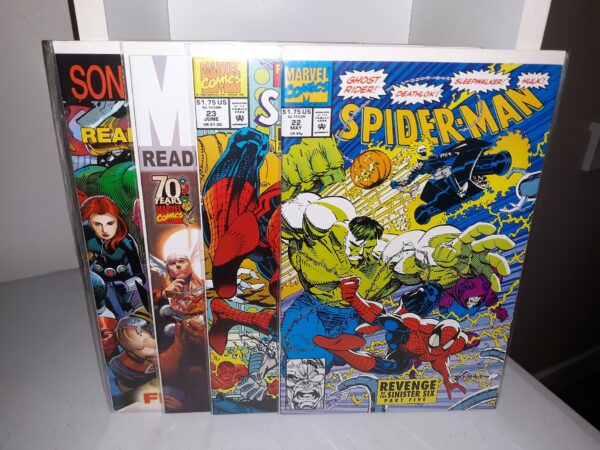 4 Marvel Comics (See Details)