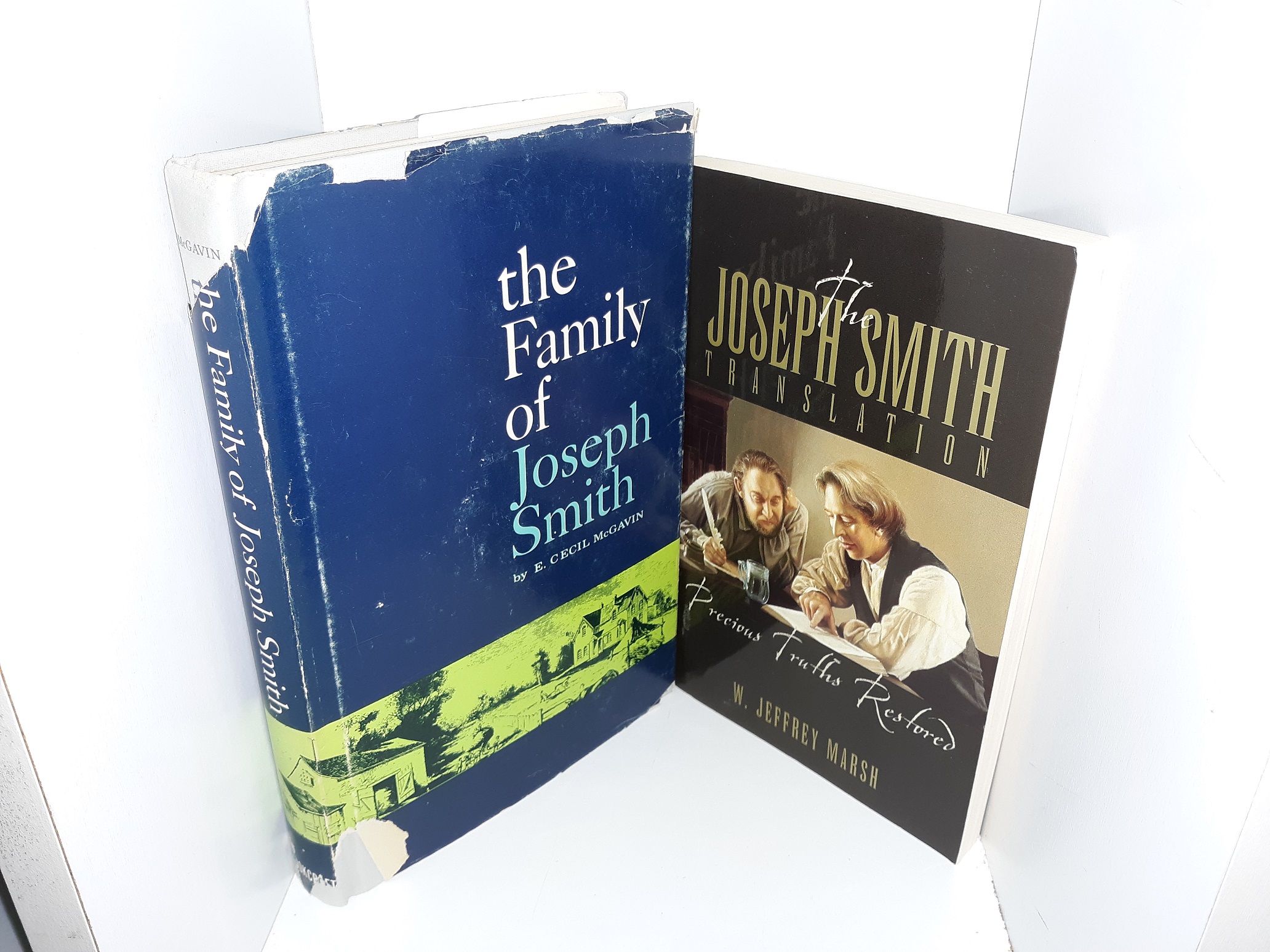 2 LDS Books: The Family of Joseph Smith / The Joseph Smith Translation (See Details)