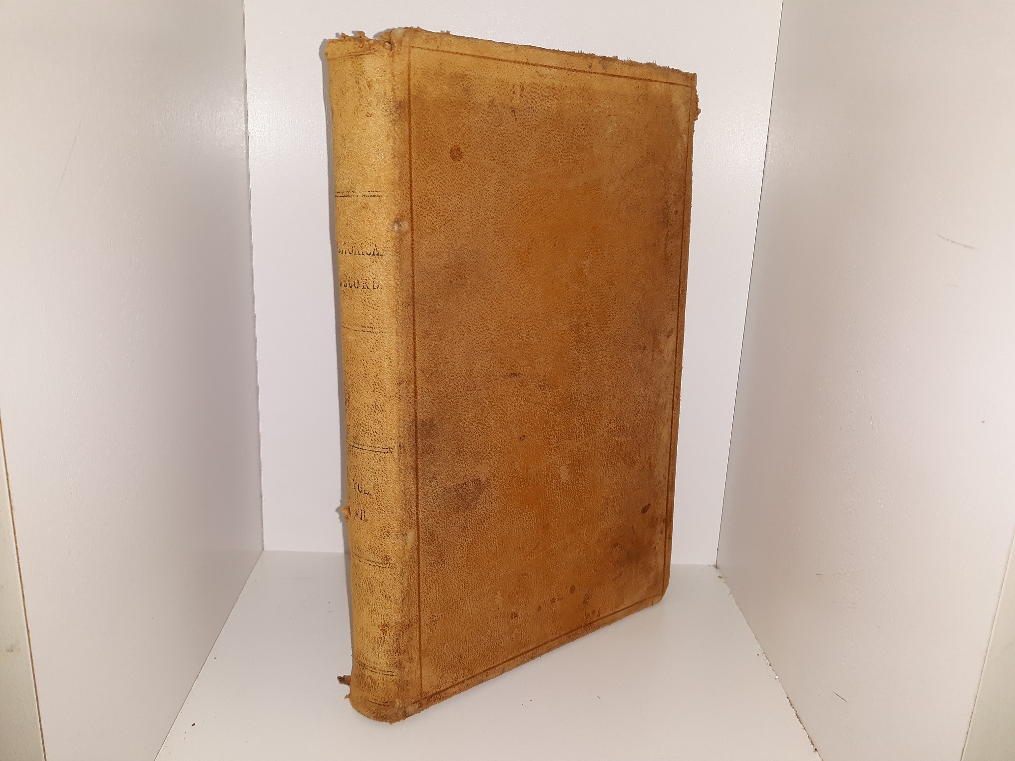 Historical Record: Vol. 7 (Includes all 12 Issues) (Leather) (1888)