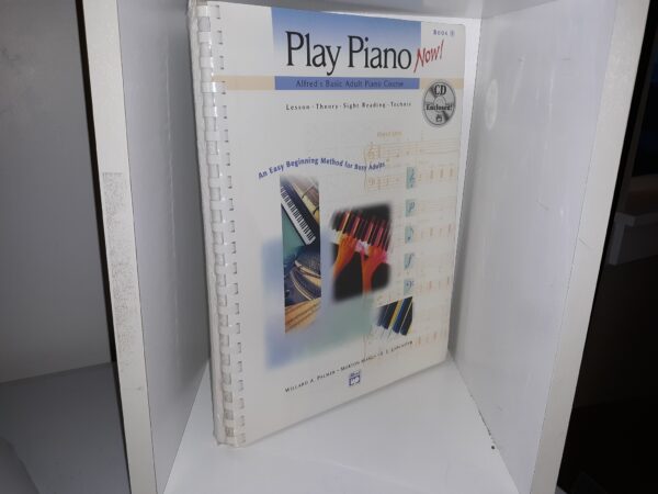 Play Piano No!: Alfred's Basic Adult Piano Course 2 Vol. Set w/ Enclosed CD (New)