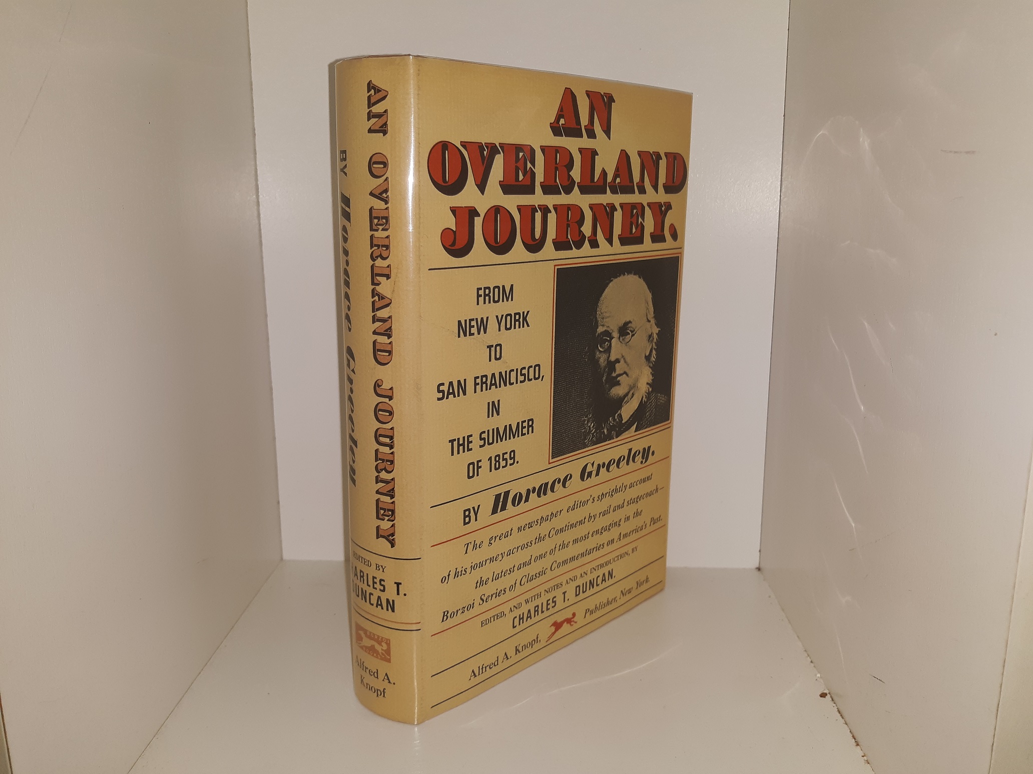 An Overland journey: From New York to San Francisco, in the Summer of 1859 (1964) ~ by Horace Greeley
