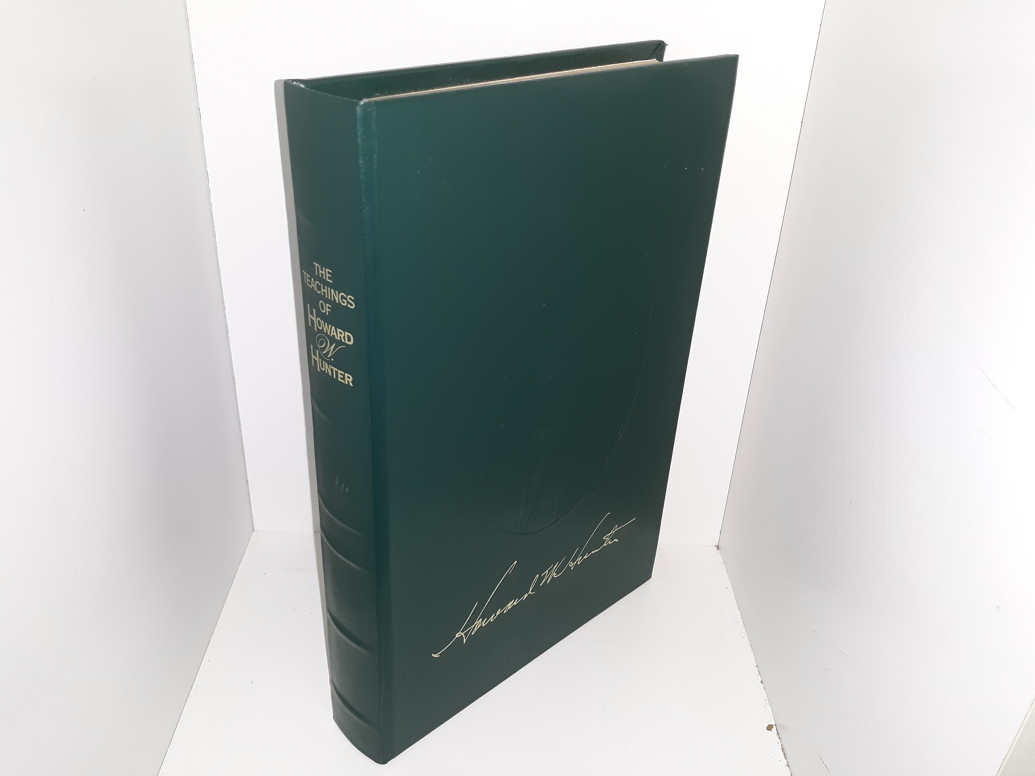 The Teachings of Howard W. Hunter (Leather) (2002) ~ Edited by Clyde J. Williams