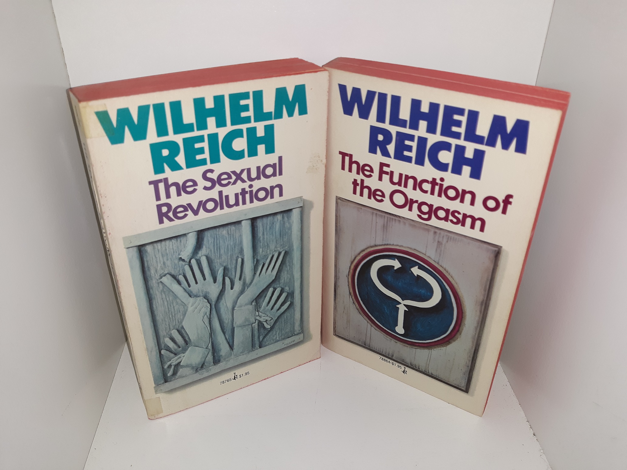 2 Books By Wilhelm Reich About Sex The Sexual Revolution The