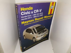 Onda Civic & CR-V (Honda Civic, 2001 thru 2010; Honda CR-V, 2002 thru 2009): Haynes Repair Manual Based on a Complete Teardown and Rebuild (2010) ~ by Robert Maddox, and John H. Haynes