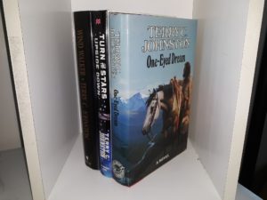 3 Western Novels by Terry C. Johnston: One-Eyed Dream / Turn the Stars Upside Down / Wind Walker (See Details)