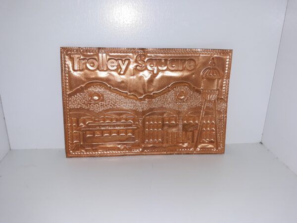 Trolley Square, Utah Copper Postcard