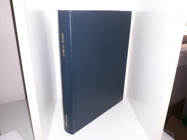 Quick Family (Photo-copied & Bound) ~ by Arthur Craig Quick (F.I.A.G.)