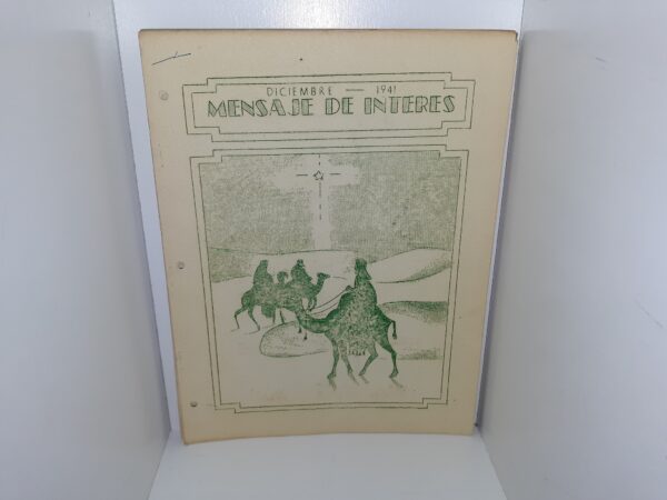 Mensaje De Interes: Diciembre — 1941 (Spanish) (1941)