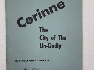 Corinne: The City of the Un-Godly (unknown year) by Bernice Gibbs Ander