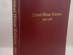 Eldred Hilmar Erickson 1919-1989