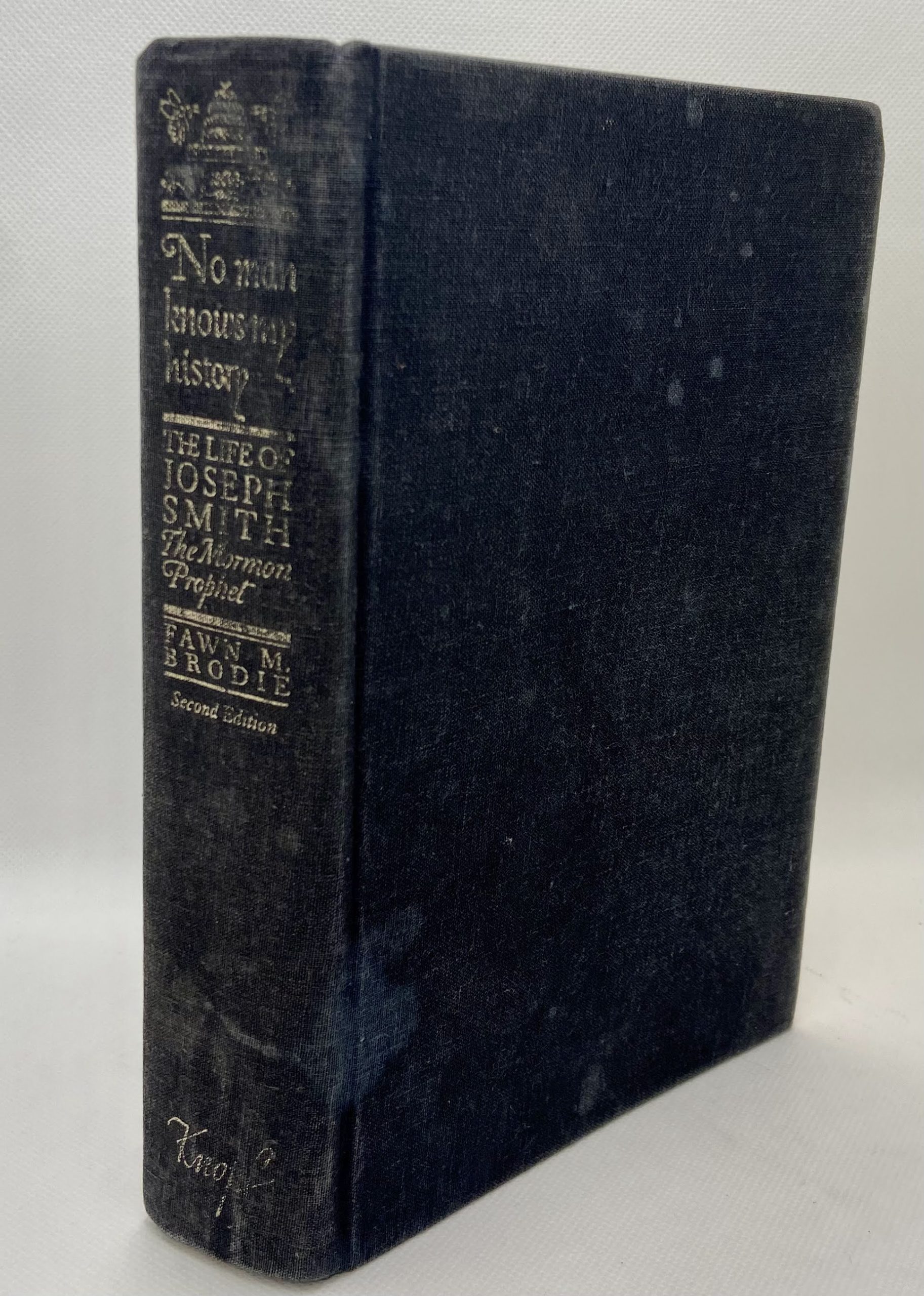 No man Knows my History 1985 by Fawn M. Brodie Eborn Books