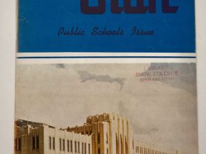 The Utah Magazine May 1940 “Public Schools Issue”
