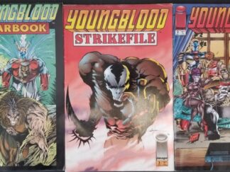 3 Comic Books — Youngblood  /  Youngblood Yearbook  /  Youngblood Strikefile