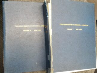 Published Essays By Leonard J. Arrington -- Vol.1: 1951-1968 / Vol.2: 1969-1975 --- 2 Unique Large Volumes
