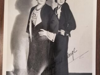 “Myrt and Marge” Photograph — Signed