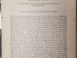 The Only Way To Be Saved — Lorenzo Snow — 8 Pages — Published in Liverpool by Albert Carrington