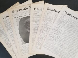 Goodwin's Weekly Newspapers -- 1904 --- No's 3 thru 8 --- Salt Lake City, Utah