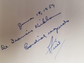 1959 --- Statement of Beliefs of the Church of Jesus Christ of Latter-Day Saints --- Ariel L. Crowley --- Inscribed to Francis Kirkham & Signed by the Author