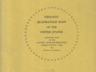 Geologic Map of the Causey Dam Quadrangle, Weber County, Utah (Map GQ-790)