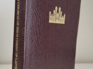 2002 — Hymns of The Church of Jesus Christ of Latter-day Saints — Pocket Edition — Burgundy Leather