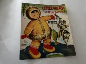 1916-Little Folks of Many Lands: Pictures to Color-The Saalfield Publishing Company