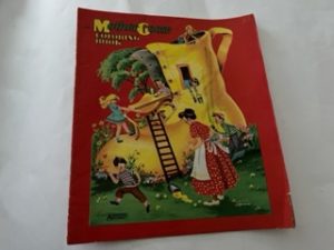1918-Mother Goose: Coloring Book -The Saalfield Publishing Company