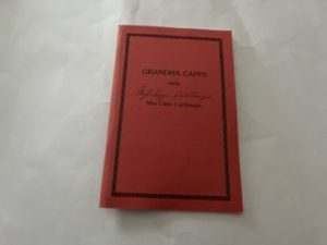 1983- Grandma Capps nee- Miss Lizzie Lushbaugh