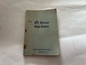 1942- Of Things that Endure- M. Men-Gleaner Manual 1942-1943