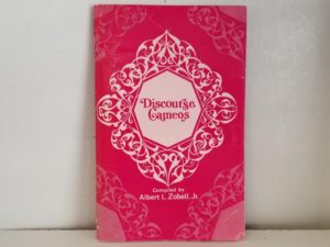 Discourse Cameos — Compiled by Albert L. Zobell, Jr. — Softcover Booklet