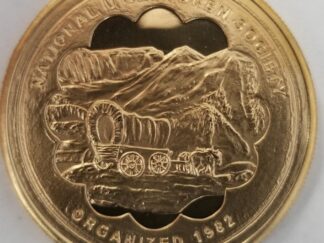 2016 — Salt Lake City and County Building — “Elegant Palace of Government Since 1894” — National Utah Token Society — Gold-Colored Coin