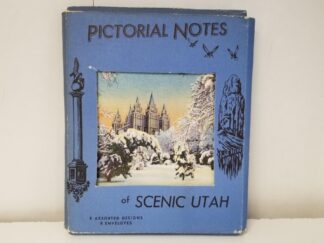 Pictorial Notes of Scenic Utah --- 8 Assorted Designs / 8 Envelopes ---