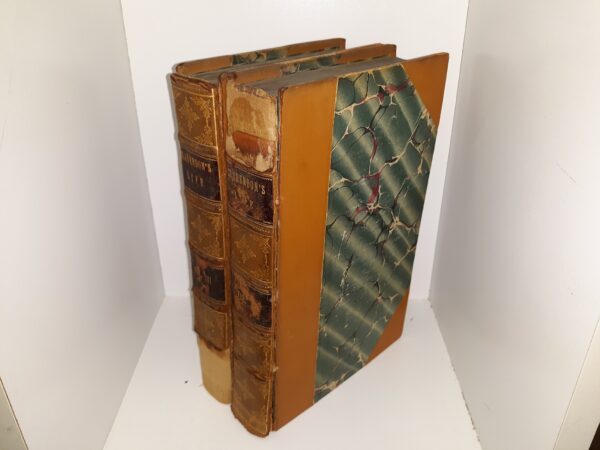 Clarendon’s Life Vols. 1 & 3 (3/4 Leather) (1827) ~ by Edward, Earl of Clarendon