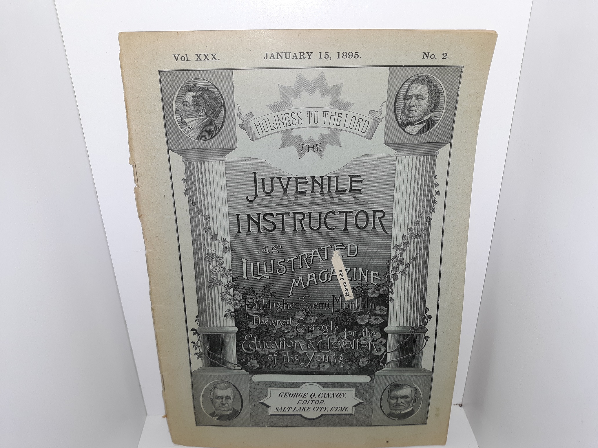 Juvenile Instructor, an Illustrated Magazine: Vol. 30, No. 2, January 15, 1895 (1895)