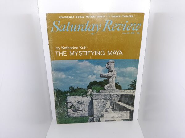 Saturday Review: June 28, 1969: The Mystifying Maya (1969) ~ by Katharine Kuh