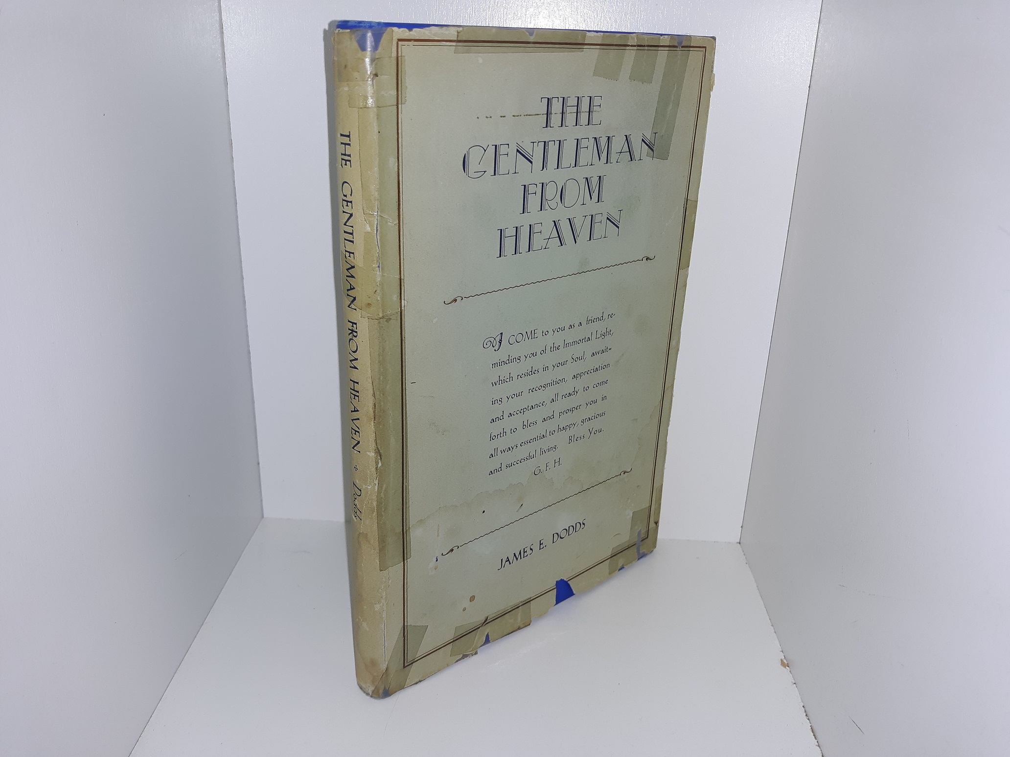 The Gentleman from Heaven (Signed & Inscribed) (1948) ~ by James E. Dodds