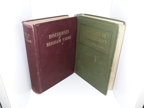 2 LDS Books: Discourses of Brigham Young / Essentials in Church History (See Details)