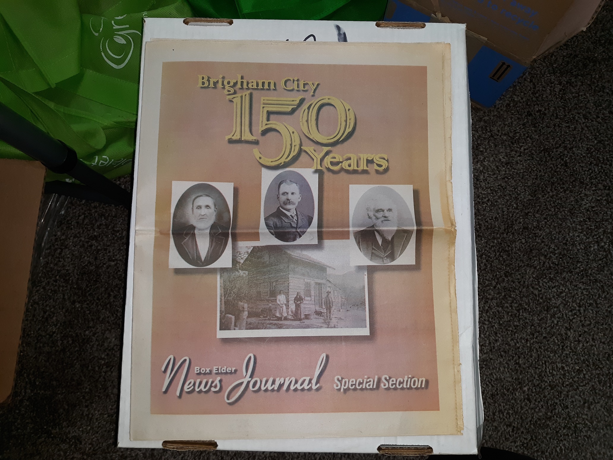 Box Elder News Journal, Special Section: Brigham City, 150 Years (Newspaper)