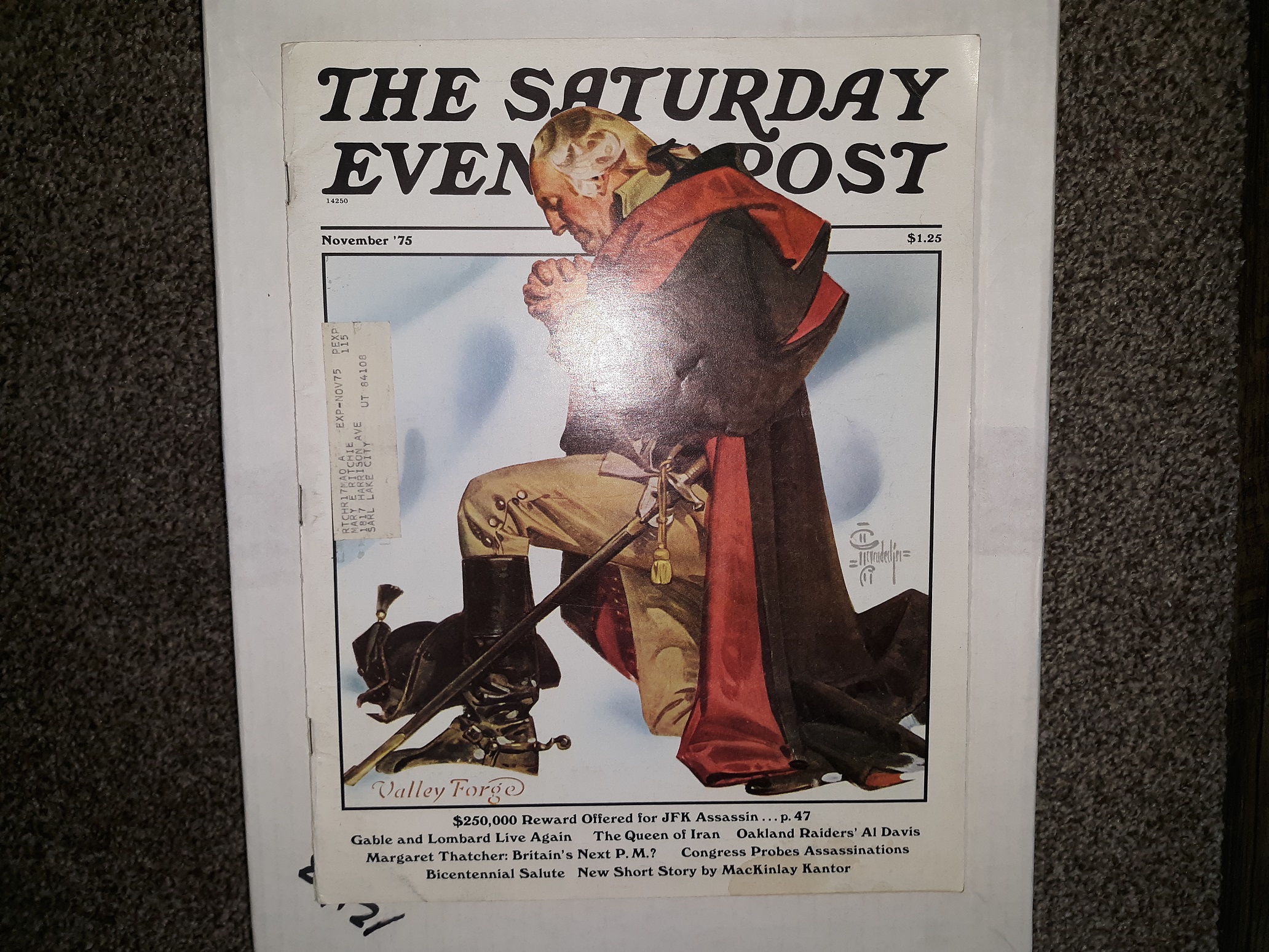 14 Issues of The Saturday Evening Post (See Details)