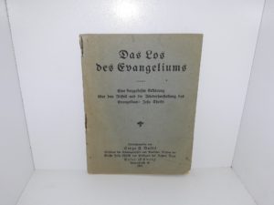 Das Los Des Evangeliums (German: The Lot of the Gospel) (1922) Published by Gerge F. Ballif