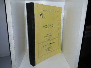Joseph Smith, Jr.’s Rare Reprints #1: The Book of Mormon, Joseph Smith, Jr., Palmyra, N.Y., 1830 (Reprint) (1992)