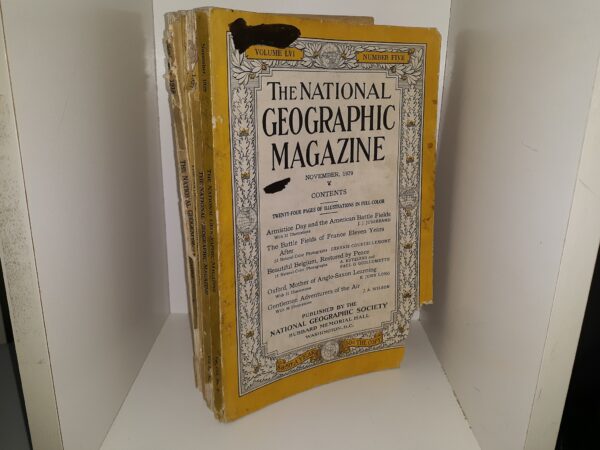 4 Issues of National Geographic Magazine (See Details)