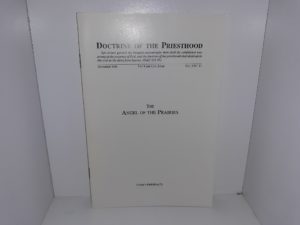 Doctrine of the Priesthood: Vol. 5, No. 11, November, 1988: The Angel of the Prairies (1988)